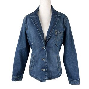 Chicos Platinum Jean Jacket